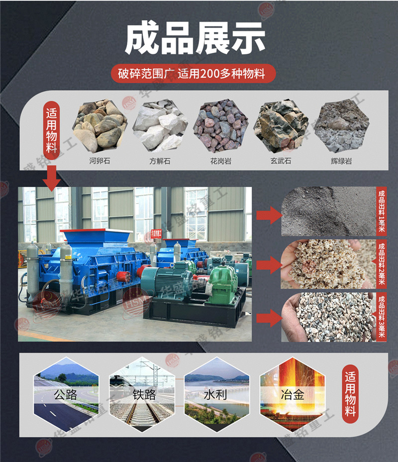 對輥制砂機適用物料 鵝卵石制砂機價格,鵝卵石對輥制砂機價格,河卵石生產(chǎn)線設(shè)備
